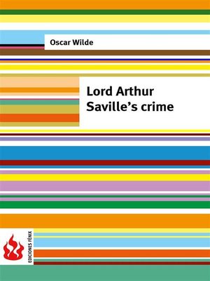 cover image of Lord Arthur Saville's crime (low cost). Limited edition
